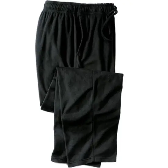 KingSize Men's Big & Tall Solid Microfleece Pajama Pants image {3}
