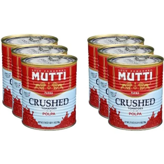 Mutti Crushed Tomatoes - Case of 6 - 27.9 oz image {2}