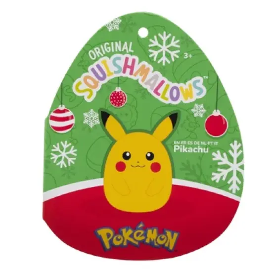 Squishmallows Pikachu Holiday 14" Plush image {7}