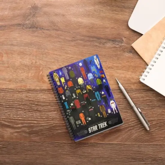 Crowded Coop, LLC Star Trek Uniforms & Equipment Hardcover Notebook image {3}