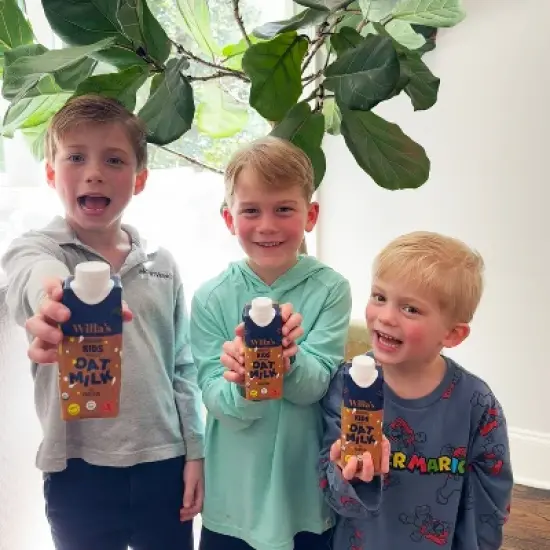 Willa's Organic Non-Dairy Oat Kids Milk - 4pk image {8}