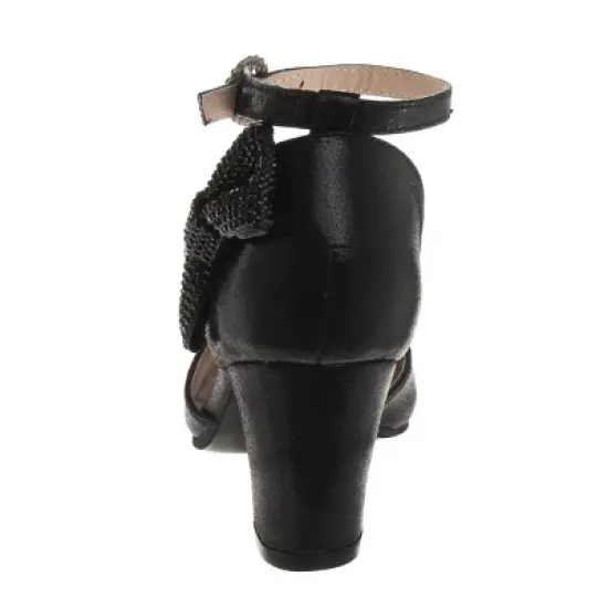 Badgley Mischka Dress Heel Closed Toe Sandals (Big Kids) image {3}