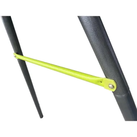 Gulches interesting triple children metal safe swing set 440lbs for outdoor playground three seat swing black and green for age 3-8 years image {8}