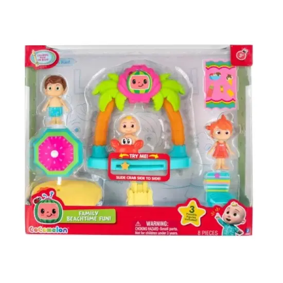 CoComelon Family Beach Time Fun Playset image {12}