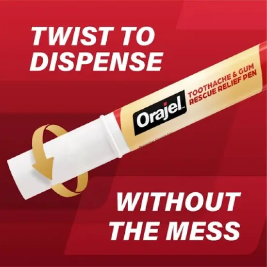 Orajel Tooth & Gum Pain Relief Pen Gel - 0.07oz image {7}