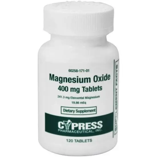 Richmond Magnesium Oxide 400mg Tablets, 120 Ct image {1}