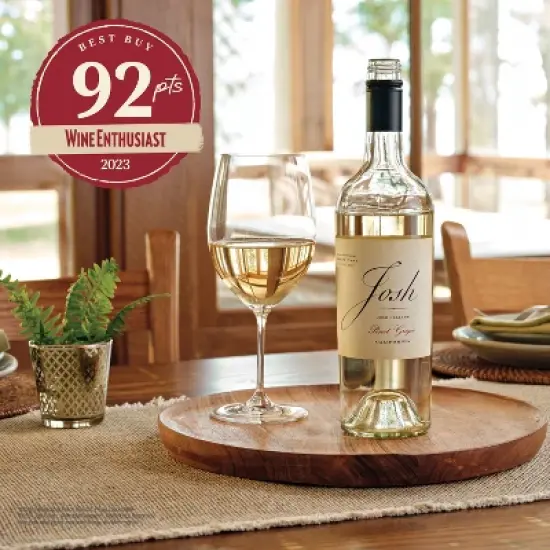 Josh Pinot Grigio White Wine - 750ml Bottle image {10}