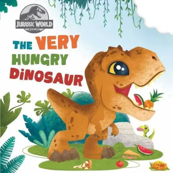 Jurassic World: The Very Hungry Dinosaur - (Playpop) by Insight Kids (Board Book) image {1}