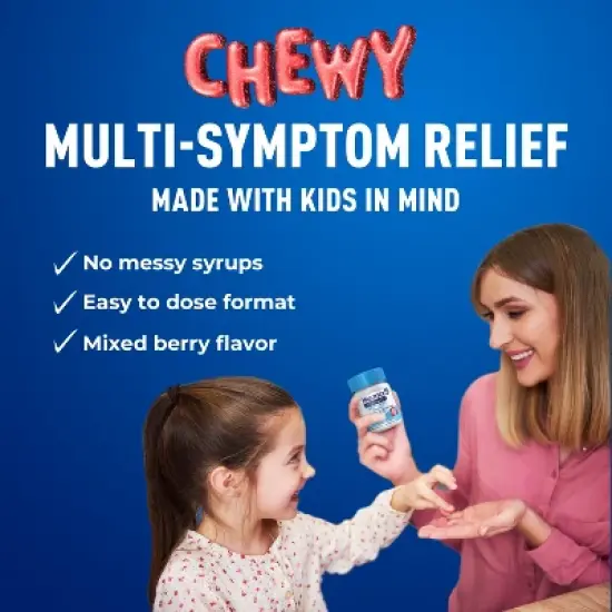 Mucinex Kids' Mighty Chews CCF - Daytime Tablets - Acetaminophen - 16ct image {3}