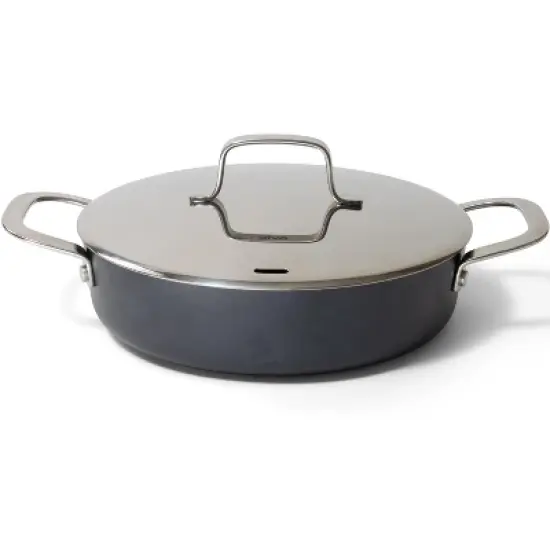 Alva Maestro 3.5 Qt. Nonstick Saut&eacute; Pan Skillet with Lid, Non-Toxic PFAS Free, Compatible with All Stovetops, Oven Safe & Induction Safe &ndash; 9.5&rdquo; image {9}
