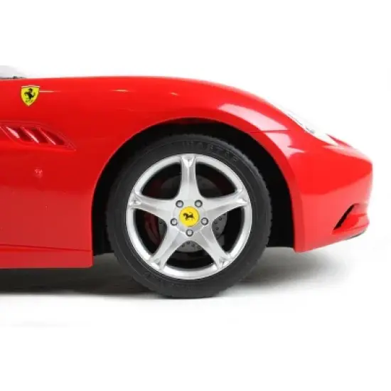 Link Ready! Set! Go! 1:12 Ferrari California Performance Model Racing Radio Car Toy - Red image {2}