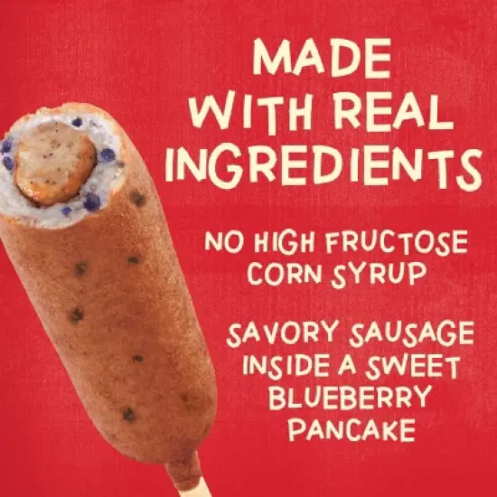 Jimmy Dean Frozen Blueberry Pancakes & Sausage On A Stick - 12ct image {4}