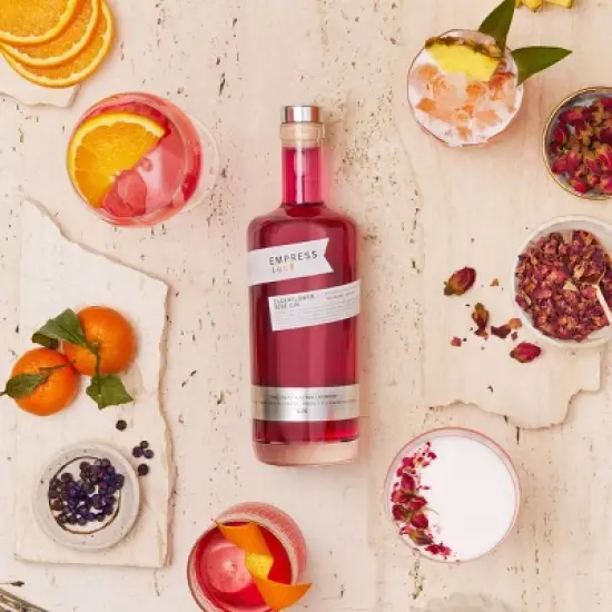 Empress 1908 Elderflower Rose Gin - 750ml Bottle image {3}