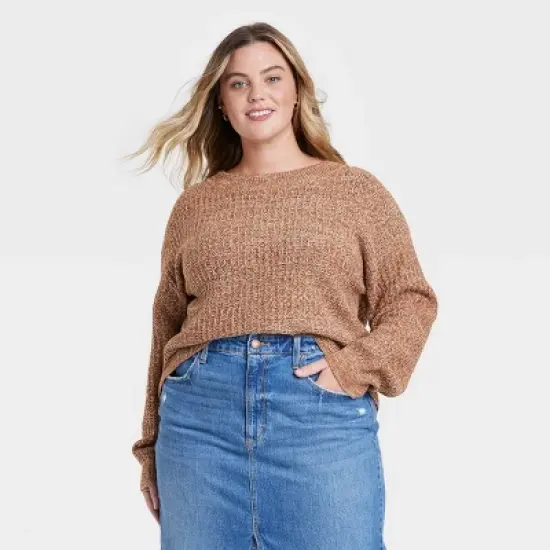 Women's Crewneck Cotton Pullover Sweater - Universal Thread&trade; image {4}