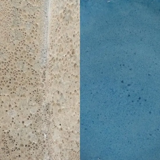 Sunnydaze Nantes Ceramic Bird Bath with Lava Finish - White Distressed Ceramic Finish - 16" H image {8}