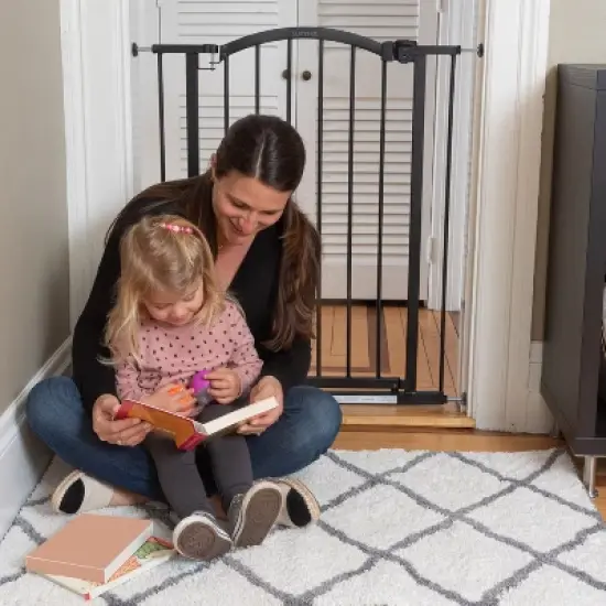 Summer by Ingenuity Extra Tall Decor Safety Gate - Black image {1}