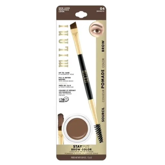 Milani Stay Put Waterproof Brow Color - 0.09oz image {3}