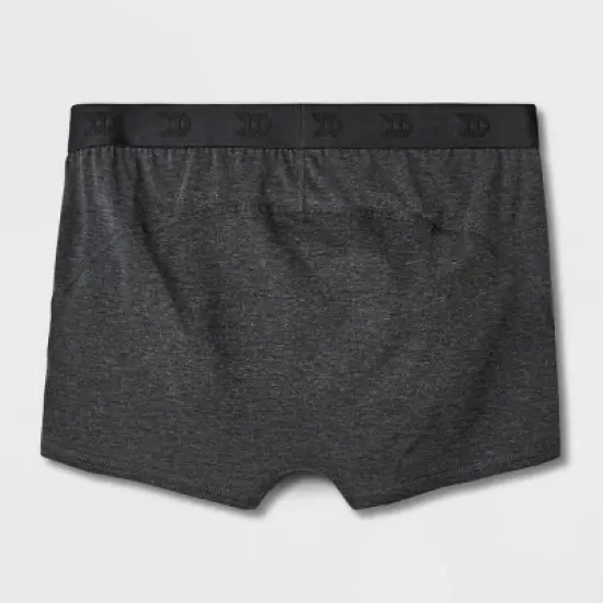 Men's All Day Active Trunks 3pk - All in Motion&trade; Black image {2}