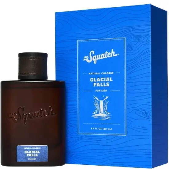 DR. SQUATCH Men's Natural Glacial Falls Cologne - 1.7 fl oz image {3}