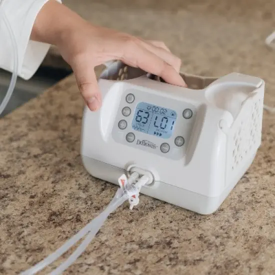 Dr. Brown's Customflow Double Electric Quiet Breast Pump with SoftShape Silicone Shields - 2ct image {14}