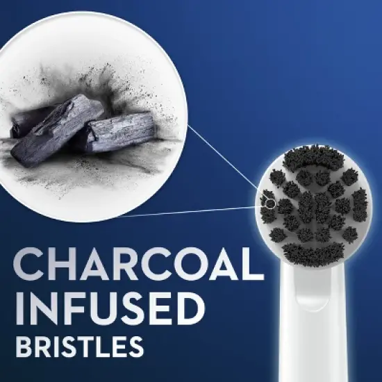 Oral-B Charcoal Electric Toothbrush Replacement Brush Heads Refill - 5ct image {3}