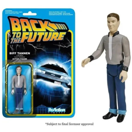 Funko Back to the Future 3 3/4" ReAction Action Figure Bundle: Biff & George McFly image {2}