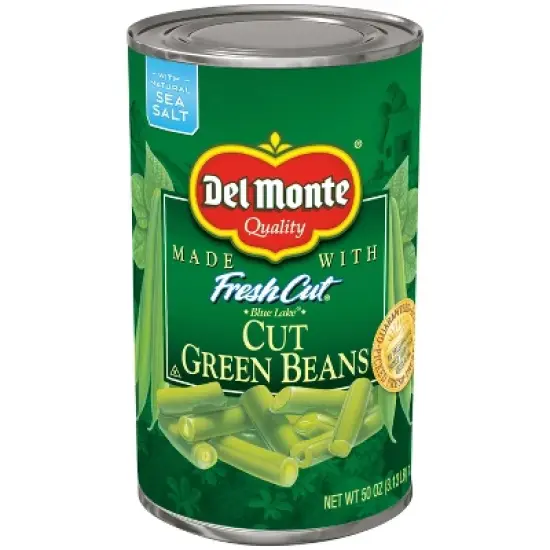 Del Monte Fresh Cut Green Beans 50oz image {3}