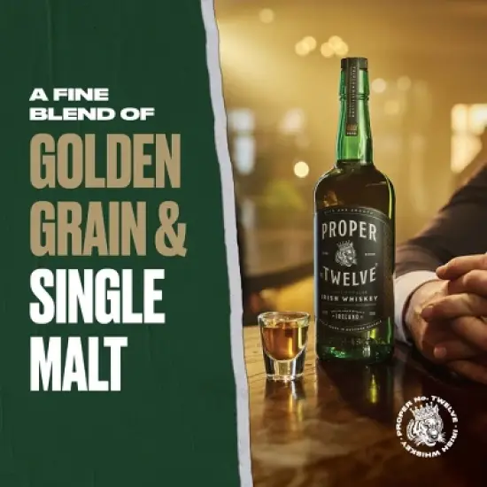 Proper No. Twelve Irish Whiskey - 750ml bottle image {3}