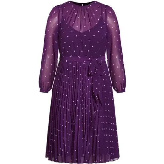 Women's Plus Size Bella Dress - petunia | CITY CHIC image {2}