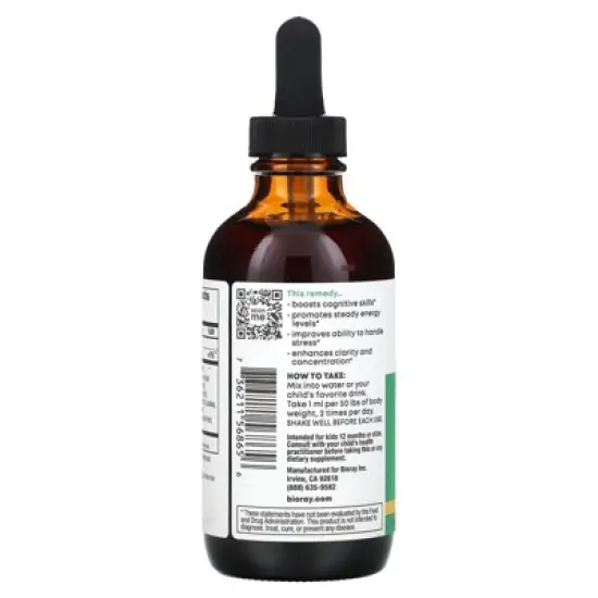 Bioray Kids, NDF Focus, Citrus, 4 fl oz (118 ml) image {2}