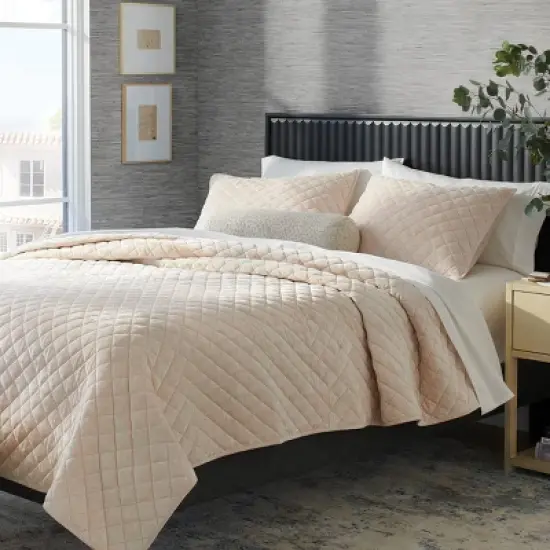 8"x22" Luxe Jacquard Cheetah Round Decorative Pillow Ivory - Threshold&trade; image {1}