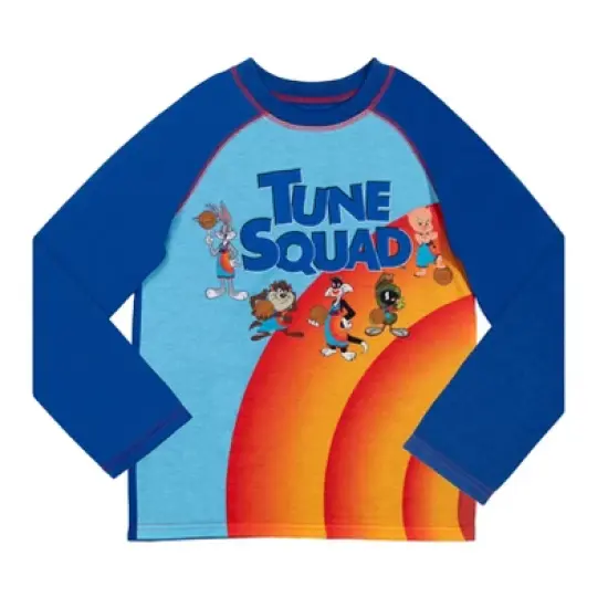 SPACE JAM Looney Tunes Pajama Shirt and Pants Sleep Set Little Kid to Big Kid image {4}