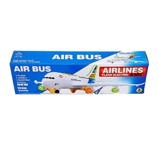 Ready! Set! Play! Link Airbus Plane With Flashing Lights And Sounds (Red) image {2}