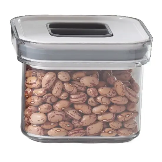 0.4 Qt Food Storage Container, with Locking Mechanism, Stackable Pantry Organizer image {4}