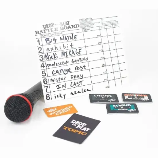 Professor Puzzle Drop the Beat The Original Rap Party Game image {2}