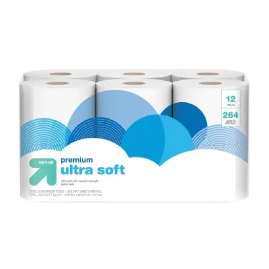 Premium Ultra Soft Toilet Paper - up & up&trade; image {4}