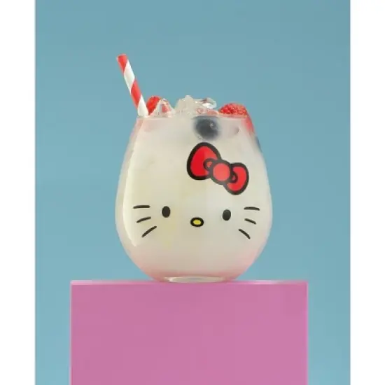 Hello Kitty&reg; and Friends Hello Sippy Stemless Drinking Glasses - 15 oz - Set of 4 image {2}
