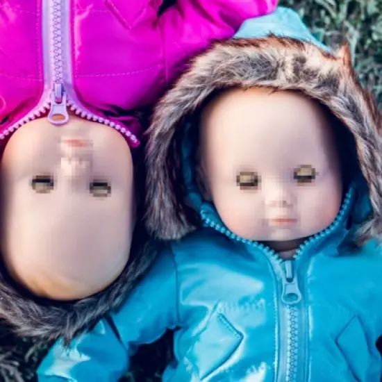 The Queen's Treasures 15" Baby Doll Clothes Set of Two Winter Outerwear image {4}