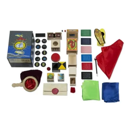Melissa & Doug Deluxe Solid-Wood Magic Set With 10 Classic Tricks image {2}