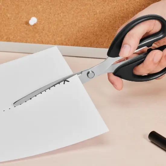 MyOfficeInnovations 8 Stainless Steel Scissors Straight Handle 24380517 image {2}