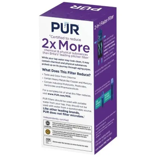 PUR Water Pitcher & Dispenser Replacement Filter image {6}