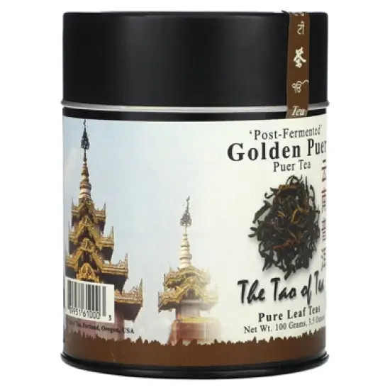 The Tao of Tea Golden Puer Tea, Post-Fermented, 3.5 oz (100 g) image {3}