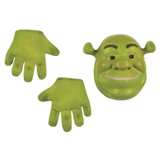NBCUniversal Shrek Unisex Costume Accessories Kit 8+ Green image {1}
