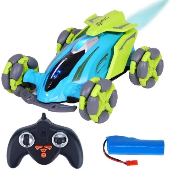 Contixo SC4 RC Car with 360&deg; Rotating, Blue Smoke, One-Key Demonstration, Realistic Sounds & Lights, with 360&deg; Rotating, Blue Smoke image {5}
