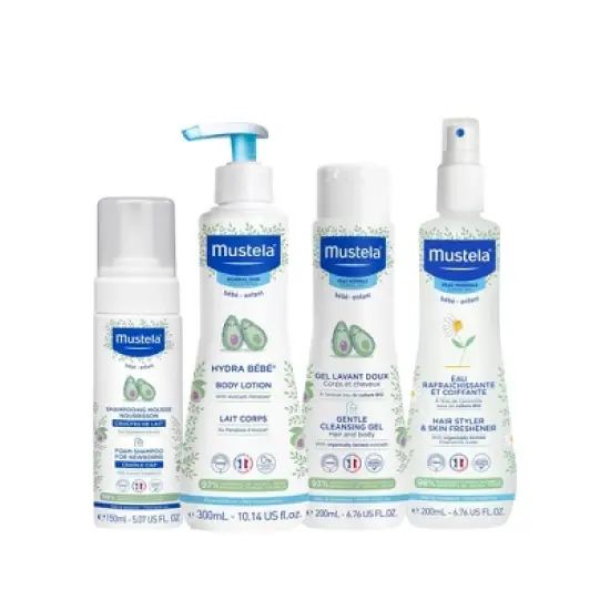 Mustela Welcome Baby Gift Set - 4pc image {2}