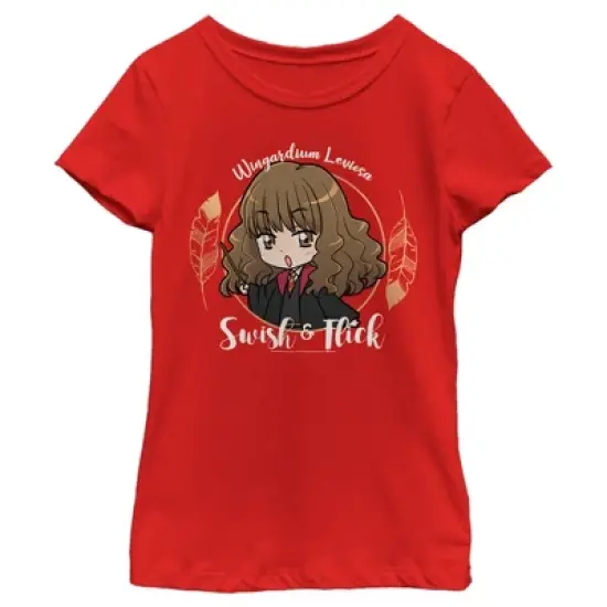 Girl's Harry Potter Hermione Swish and Flick T-Shirt image {4}