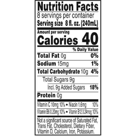 V8 Splash Tropical Blend Juice - 64 fl oz Bottle image {1}