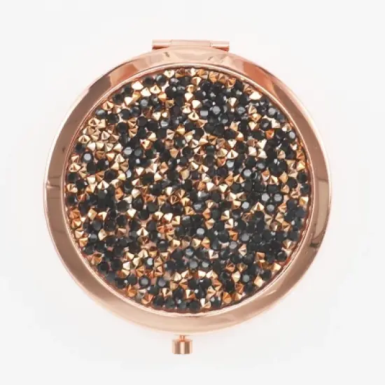 Unique Bargains Foldable Compact Makeup Mirror 1 Pc image {5}