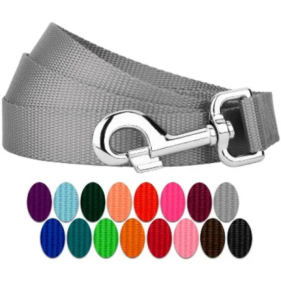 Country Brook Petz 6ft By 3/4 Inch Heavyduty Doublehandle Nylon Leash image {22}