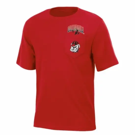 NCAA Georgia Bulldogs Boys' Pocket T-Shirt image {3}